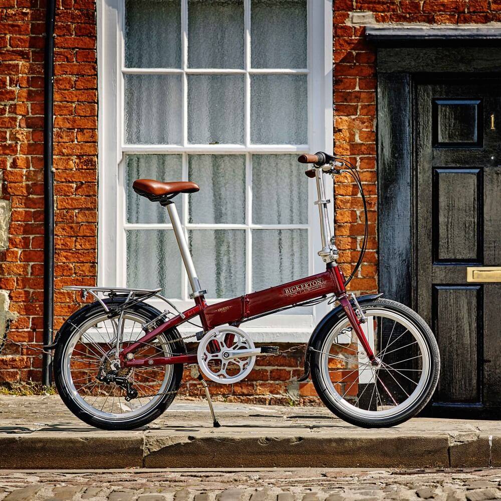 Vélo Pliant Onyx 20 Kaki Mat Cadre Aluminium 3 Vitesses. Frein Sur Jante Avant Et Arriere